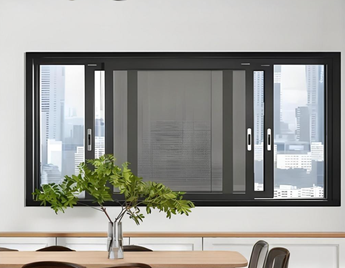 yatay alüminyum sürgülü pencere
